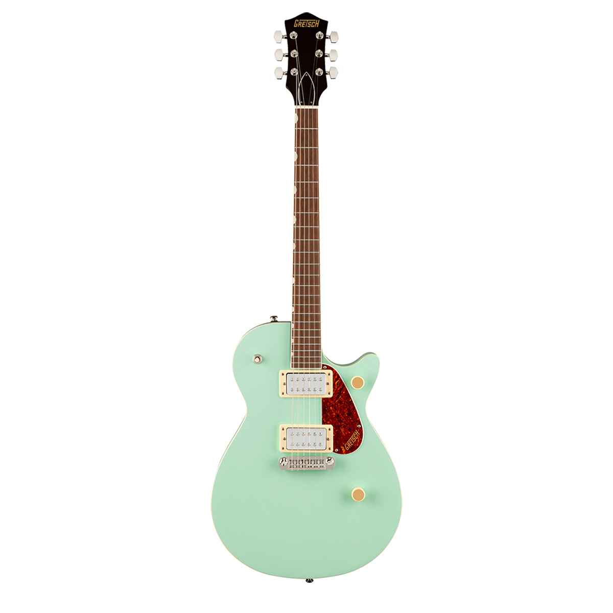 

Gretsch Streamliner Jet Club Single-Cut Electric Guitar with Wraparound Mint Metallic