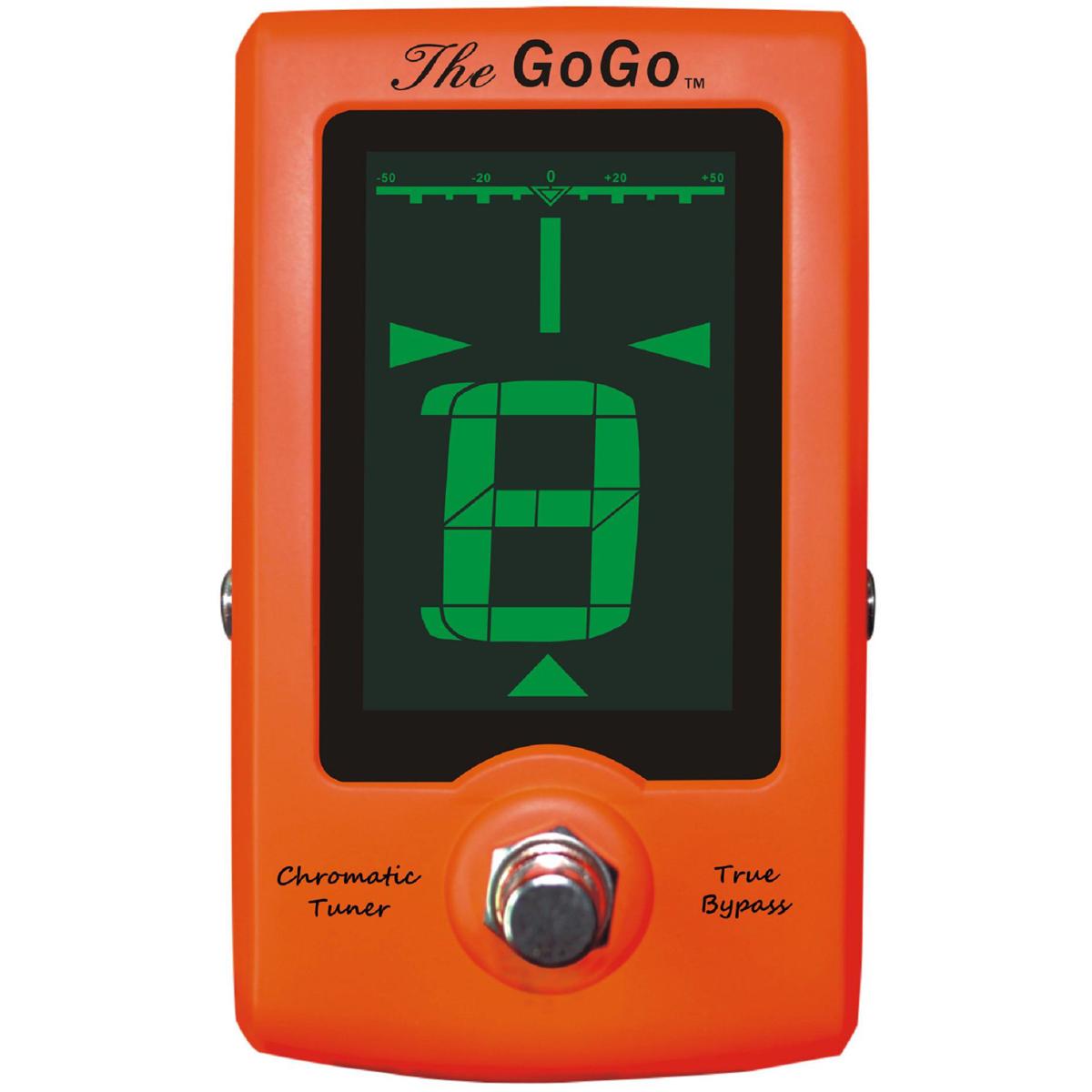 

GoGo Tuners Chromatic Pedal Tuner, Orange