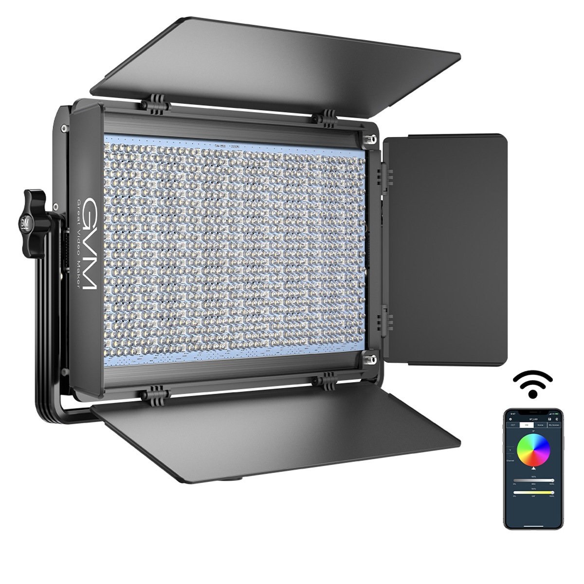 

GVM 1500D 75W Bi-Color RGB Studio Soft LED Panel Light