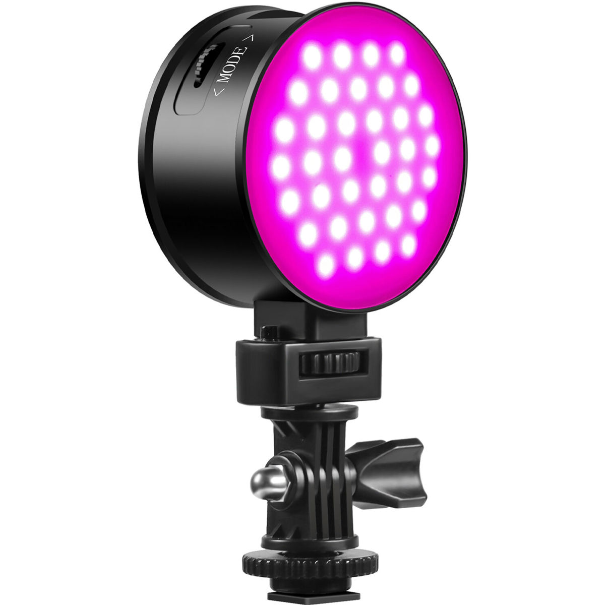 

GVM 7SM 7W Bi-Color and RGB Double-Sided Mini On-Camera LED Video Light