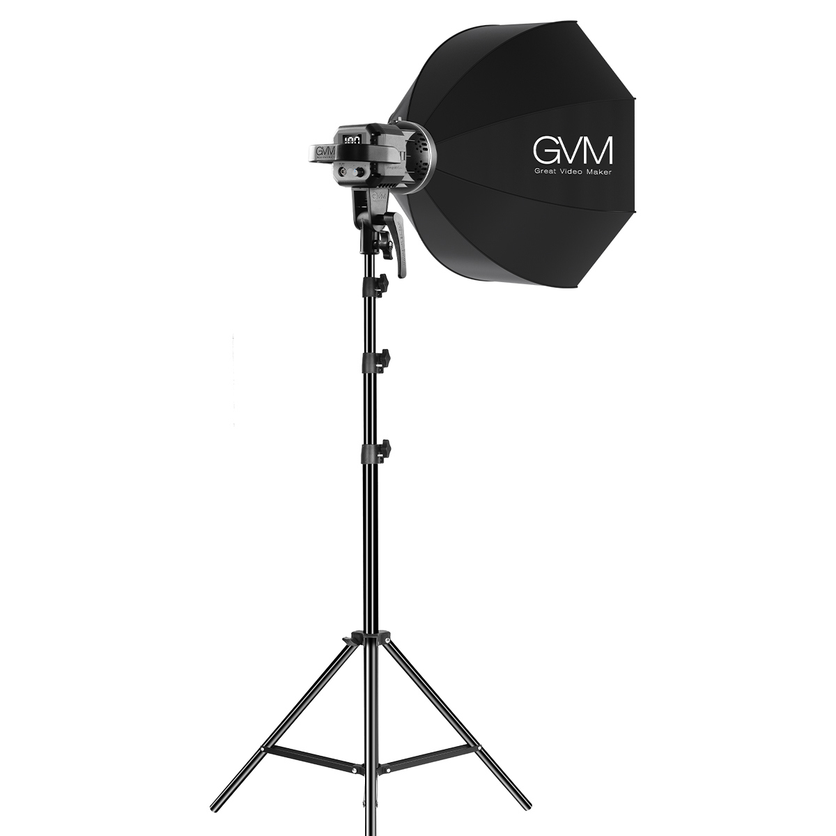 

GVM LS-P80S 80W Daylight-Balanced Soft LED Video Light Kit with Grid Softbox