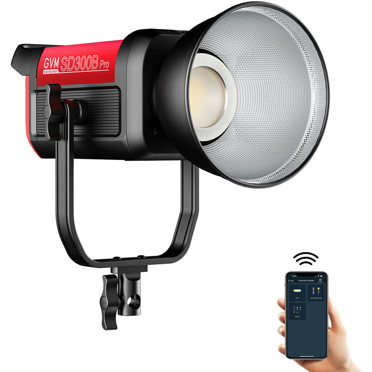 

GVM Pro SD300B 300W Bi-Color LED Video COB Spotlight