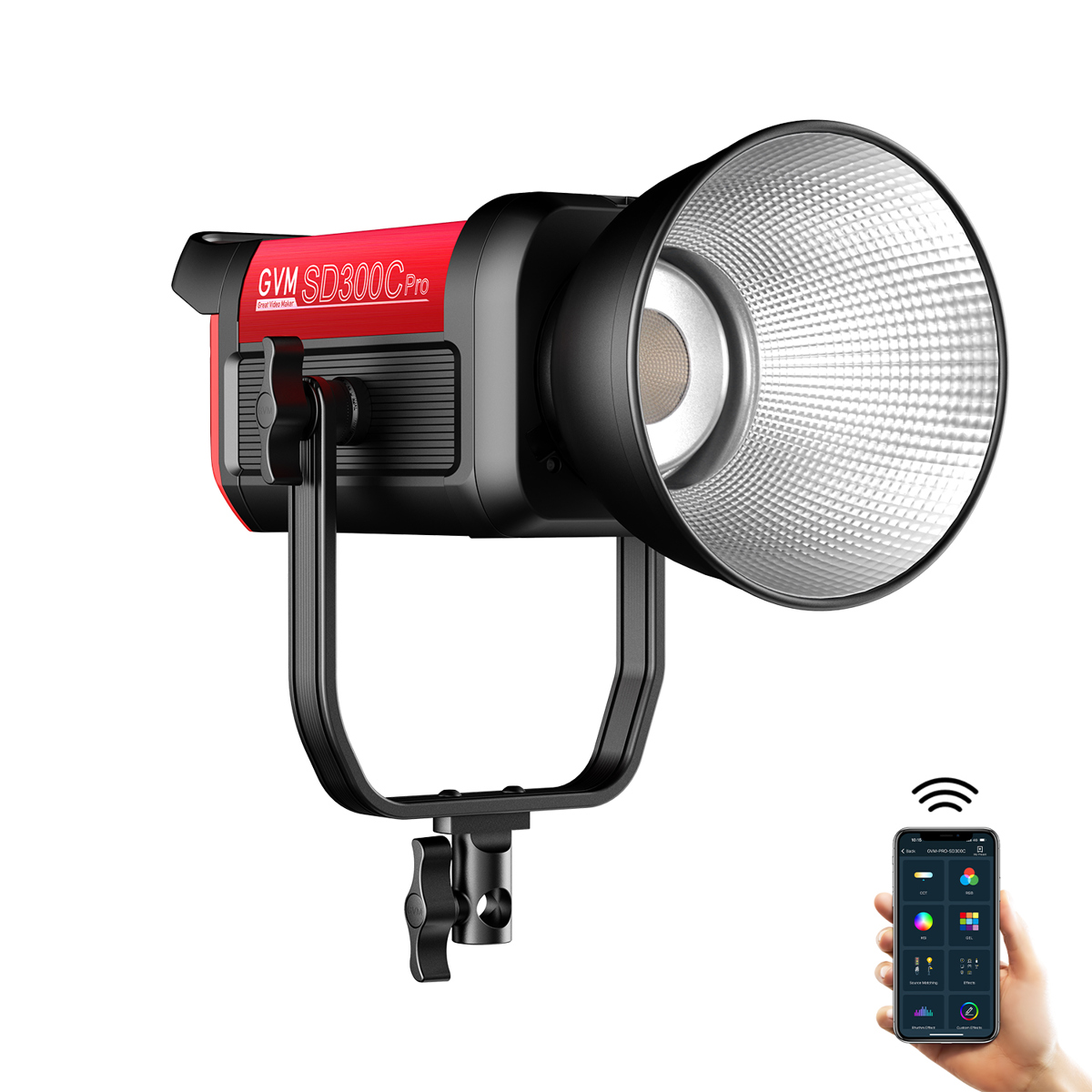 

GVM Pro SD300C RGB Color LED Monolight