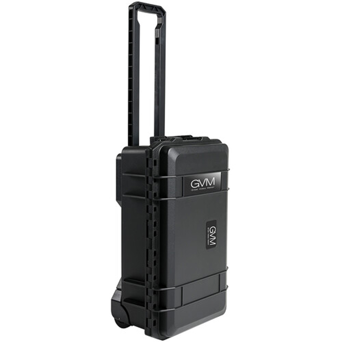 

GVM QX26 Wheeled Hard Case with Padded Divider Insert, Black