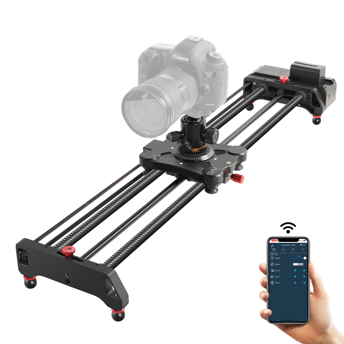 

GVM SLIDER-80 31.5" Wireless Professional Video CF Motorized Camera Slider