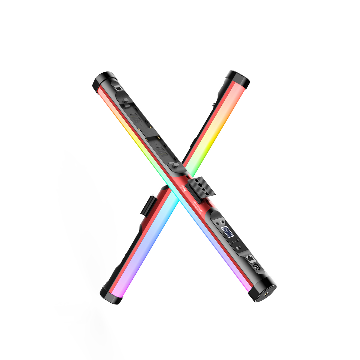 

GVM BD25R Bi-Color RGB LED Tube Wand 2-Light Kit, 2'