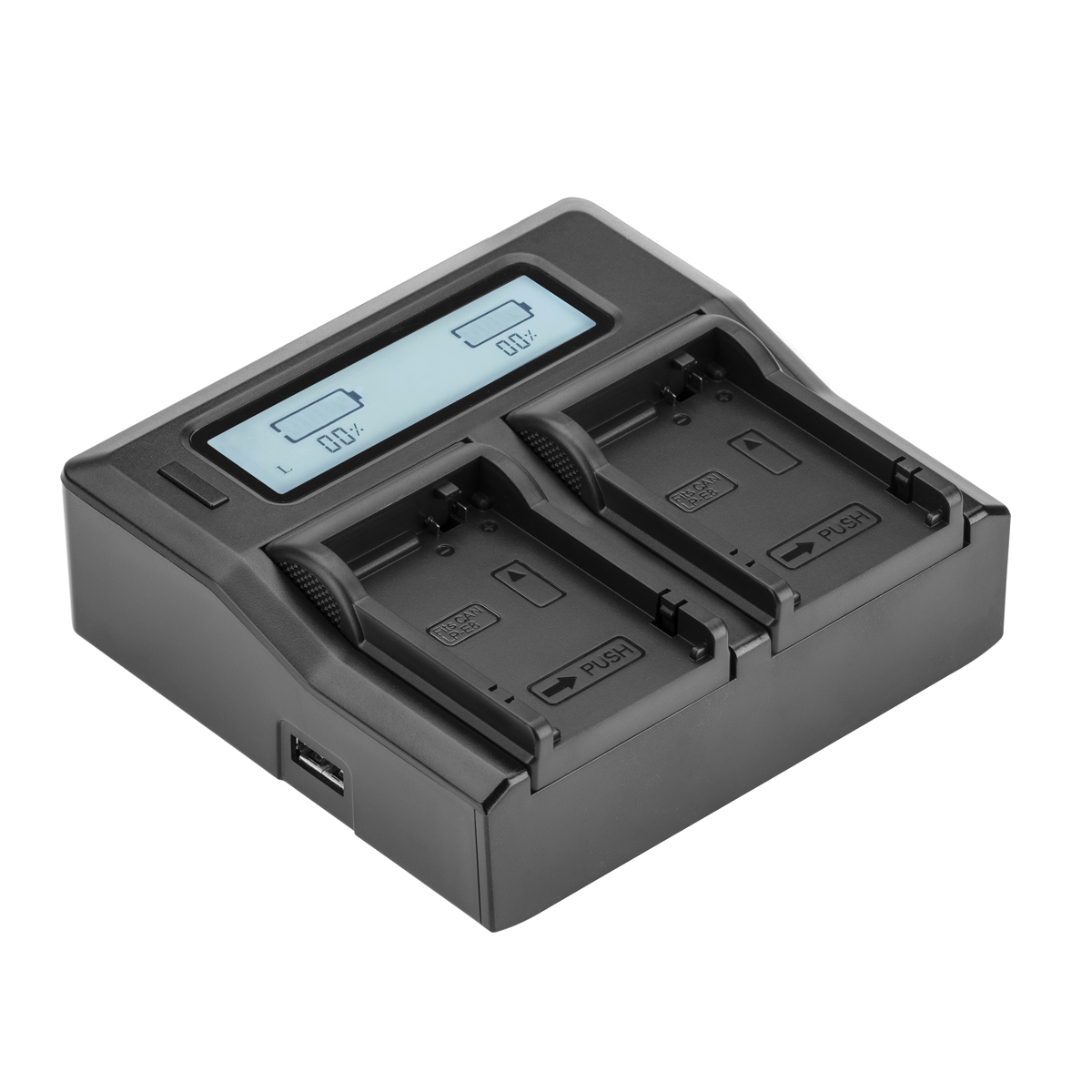 

Green Extreme Dual Smart Charger with LCD Screen for Canon LP-E8