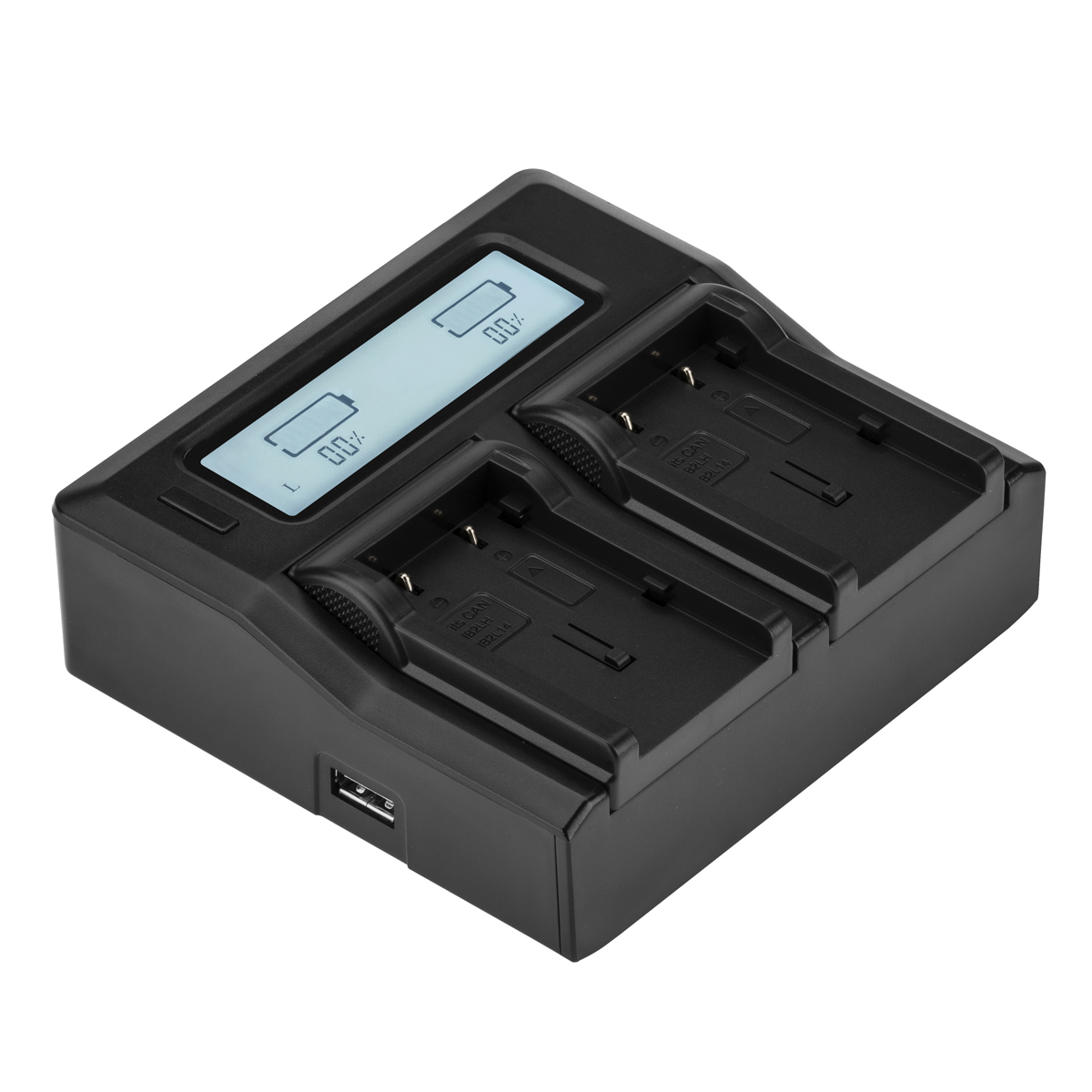 

Green Extreme Dual Smart Charger with LCD Screen for Canon NB-2L