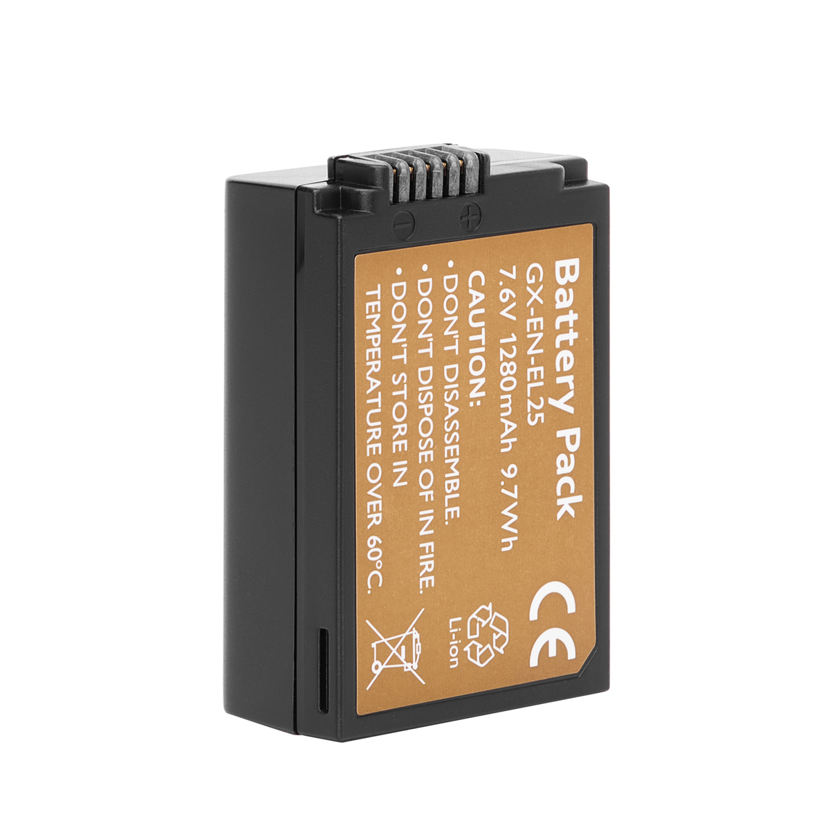 Image of Green Extreme EN-EL25 7.6V 1280mAh Lithium-Ion Battery Pack