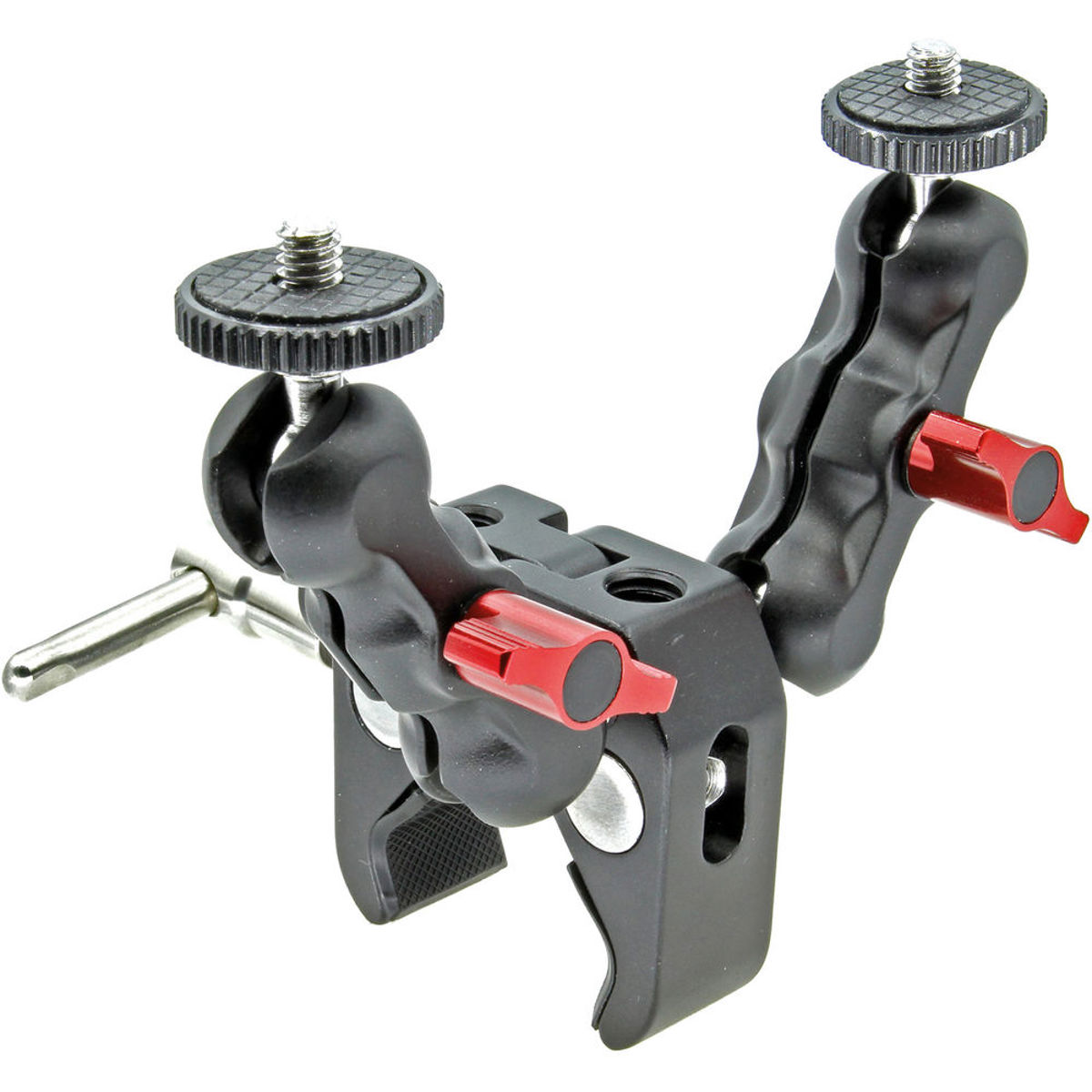 

GyroVu Clamp Mount, Dual Mini 360 Degree Swivel 1/4" Mount, 4 lb Load Capacity