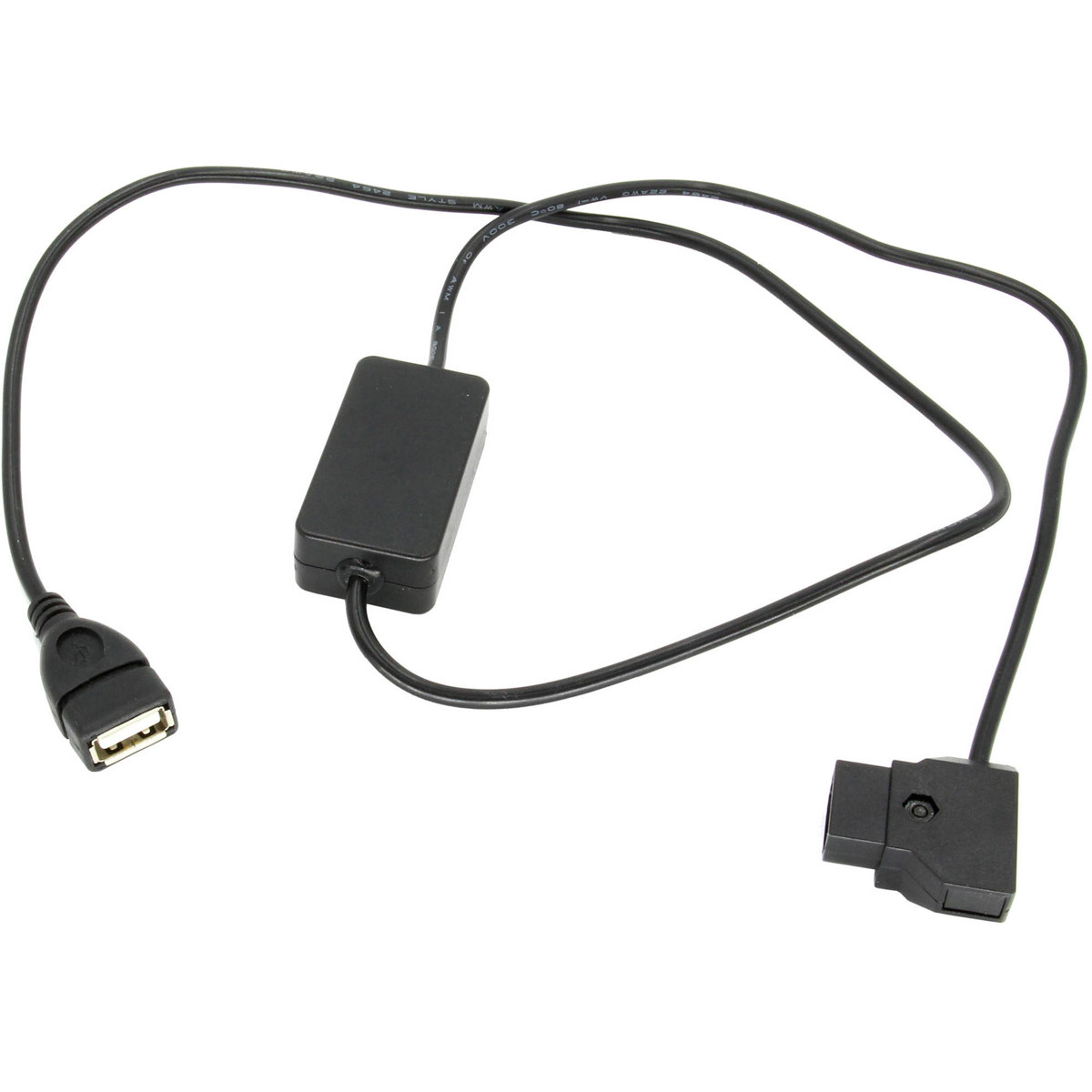 

GyroVu D-Tap to USB Female Dummy Battery Straight Regulated Adaptor Cable, 30"