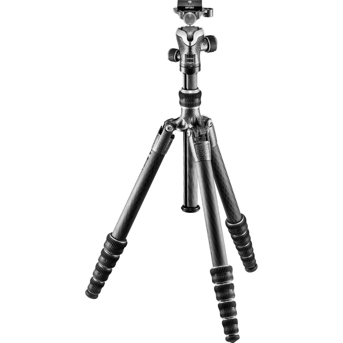 

Gitzo GT1555T Traveler Series 1 5-Section CF Tripod w/GH1382TQD Center Ball Head