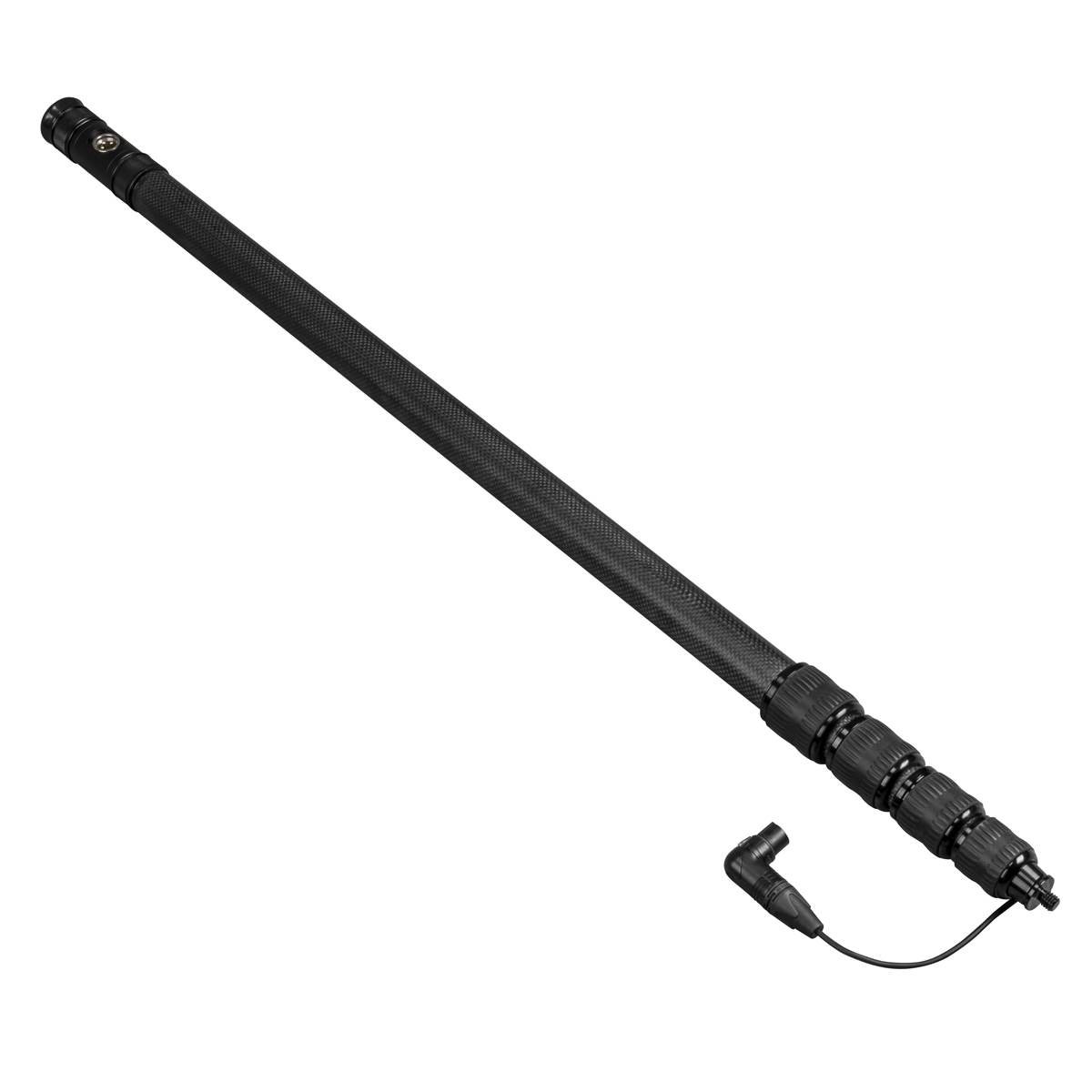 Photos - Microphone Stand H&A Carbon Fiber Telescoping Boom Pole with Internal Coiled Cable (9')