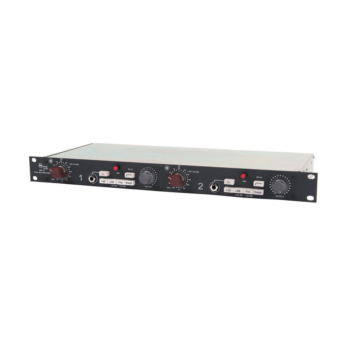 Image of Heritage Audio DMA-73 Dual Microphone Preamplifier