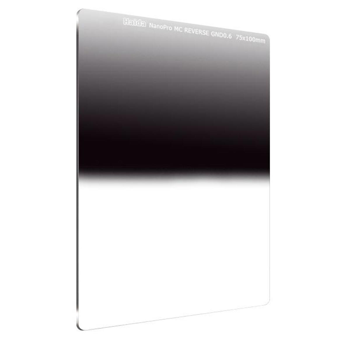 

Haida NanoPro MC 75x100mm Reverse Grad ND 4X (0.6) Multi Coated Glass Filter