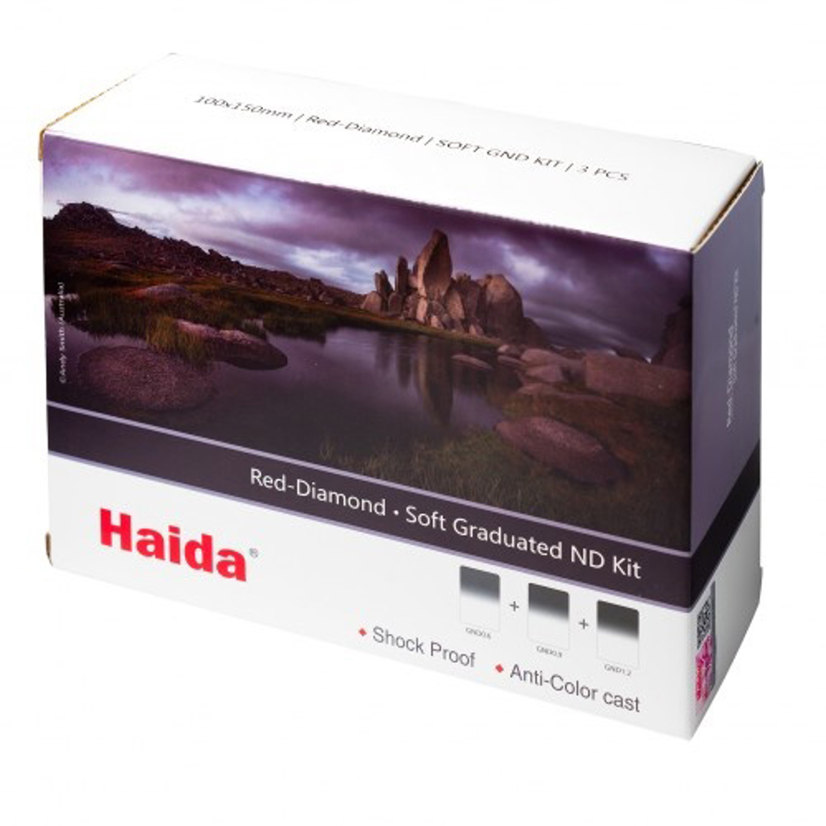 

Haida Red-Diamond 100x150mm Soft Graduated ND Filter Kit, 3-Pack