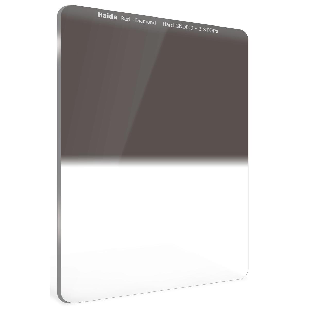 Photos - Lens Filter Haida Red Diamond 75x100mm 0.9 3-Stop Hard Edge Graduated Neutral Density Filter HD4525 