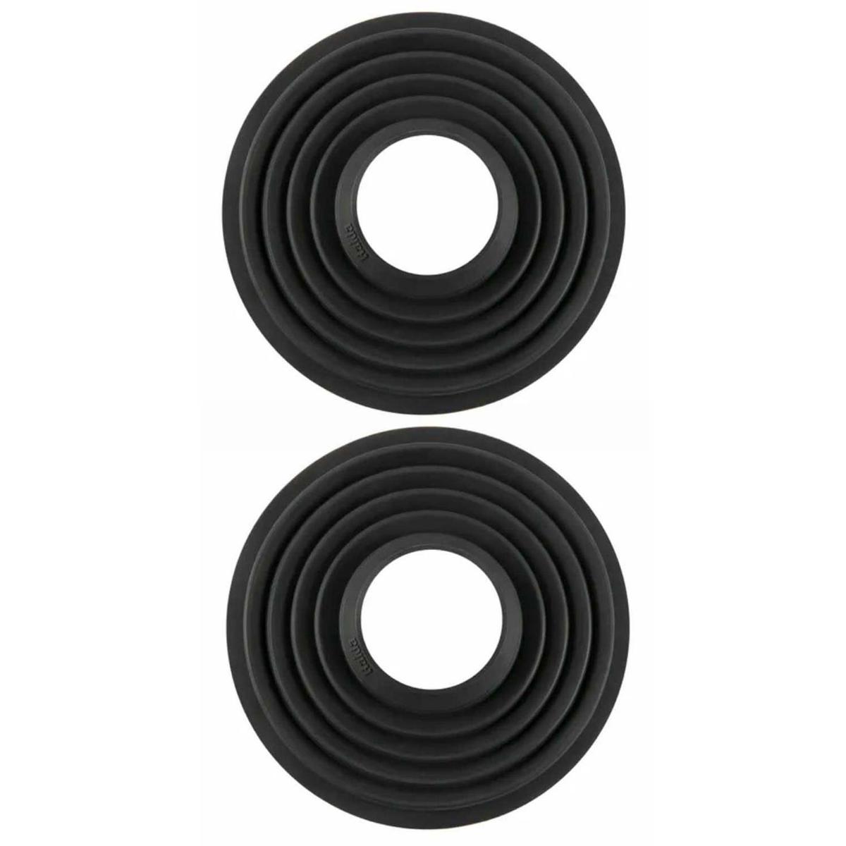 

Haida Silicone Lens Hood for 50 to 70mm Diameter Lens, Black, 2-Pack