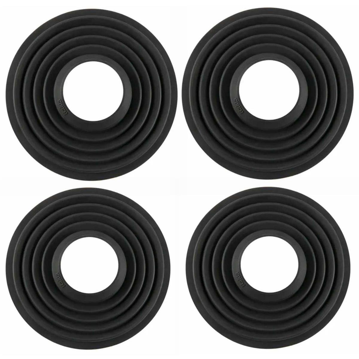 Image of Haida Silicone Hoods for 50-70mm Lenses (2-Pack) and for 70-90mm Lenses (2-Pack)