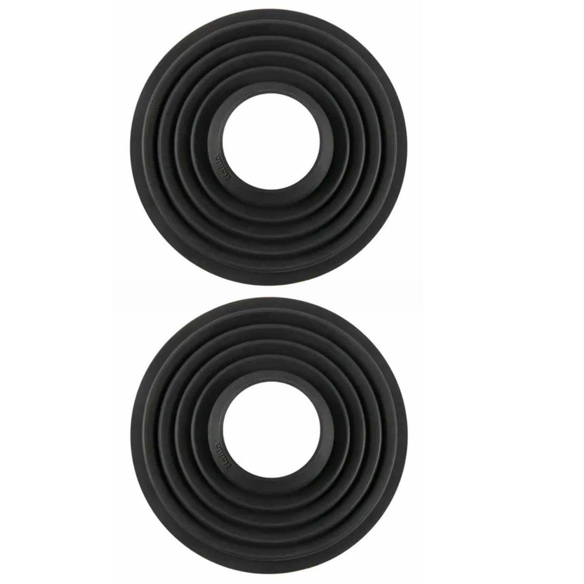 

Haida 2 Pack Silicone Lens Hood for 70 to 90mm Diameter Lens, Black