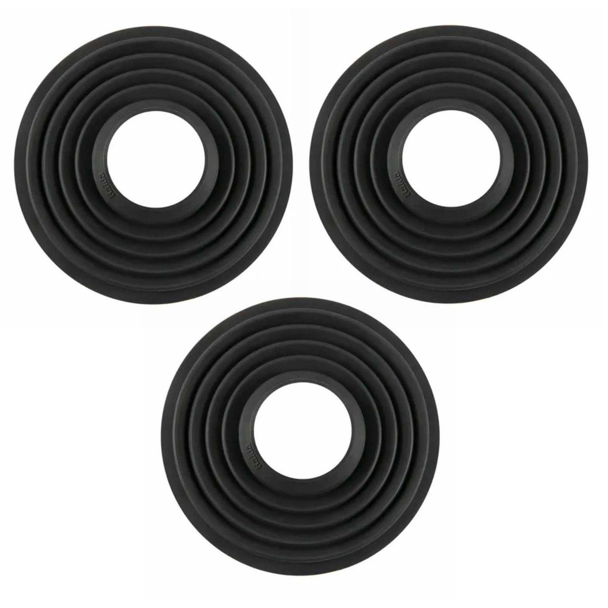 

Haida Silicone Lens Hood for 70 to 90mm Diameter Lens, Black, 3-Pack