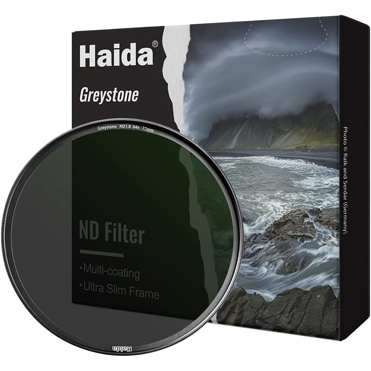 

Haida Greystone 1.8 6-Stop Multi-Coated Neutral Density Filter 43mm