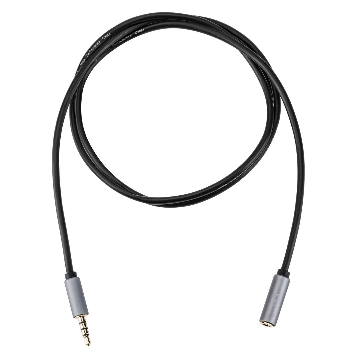 H&amp;A Stereo Mini Male to Stereo Mini Female Headset Extension Cable 3\'