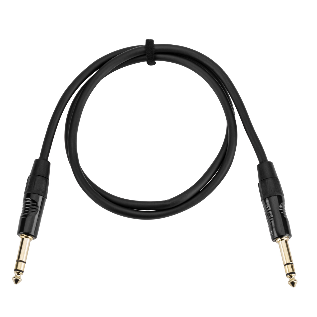 

H&A Platinum Pro 3' TRS 1/4" Male-Male Interconnect Cable, Rean Gold Connectors