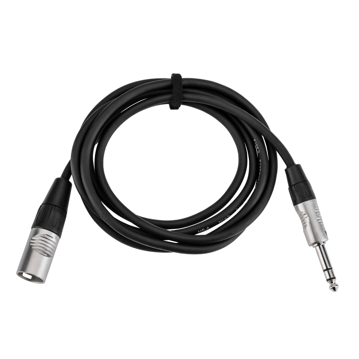

H&A Elite Pro TRS 1/4" Male-XLR Male Interconnect Cable w/ Rean Connectors - 6'