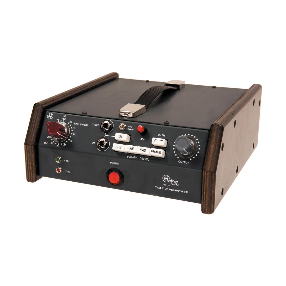 Image of Heritage Audio TT-73 Tabletop Microphone Preamplifier