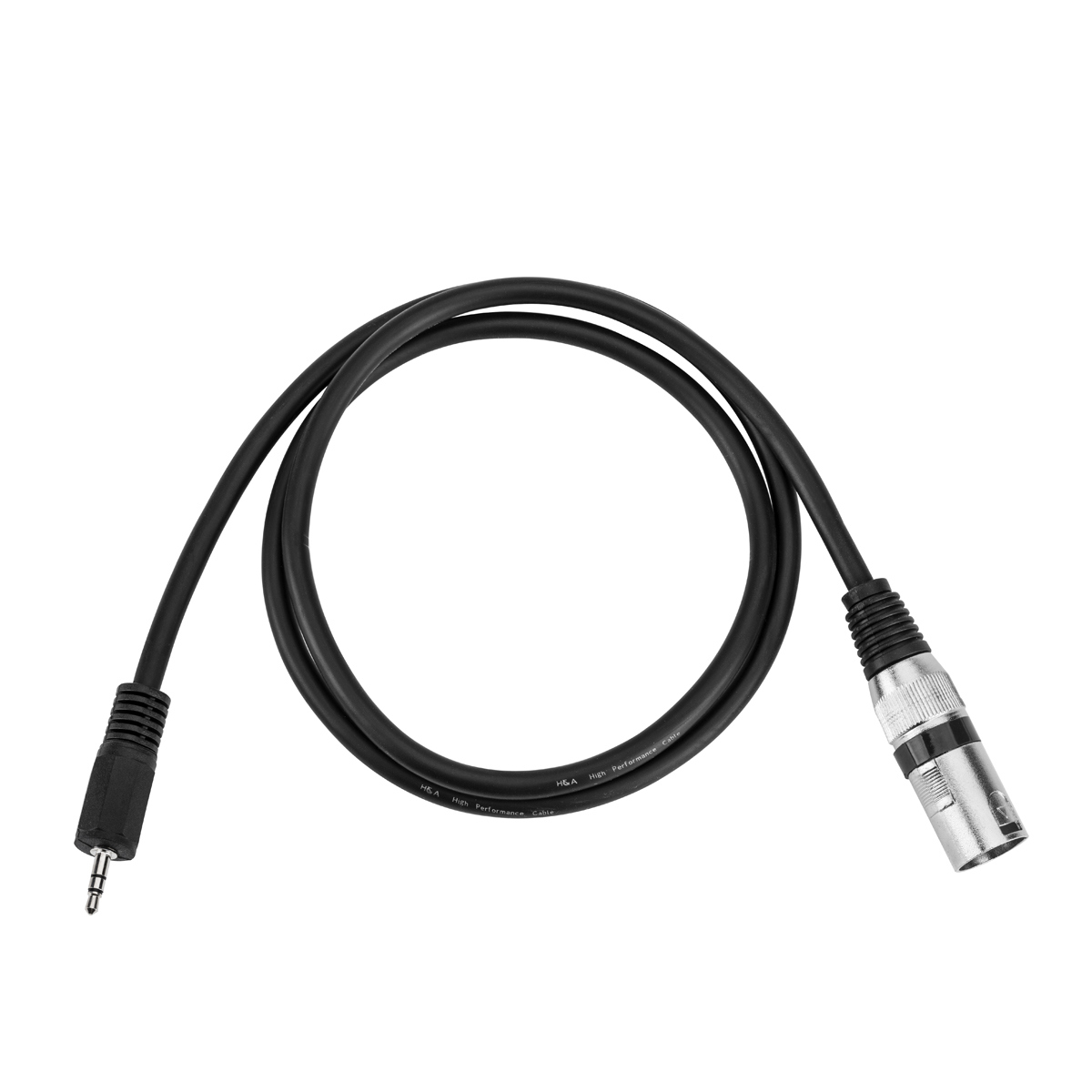 

H&A 1/8" Male Mini-Jack to XLR Male Cable 3'