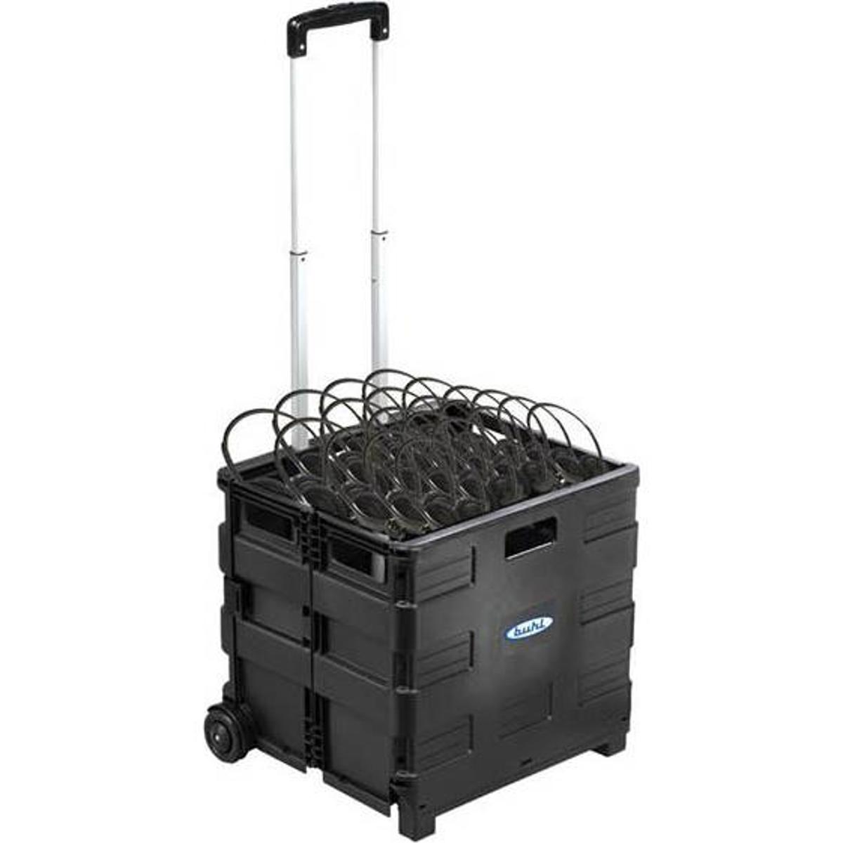 

Hamilton Buhl Hear-U-Go Personal Headphones with Rolling Crate, 50 Pack