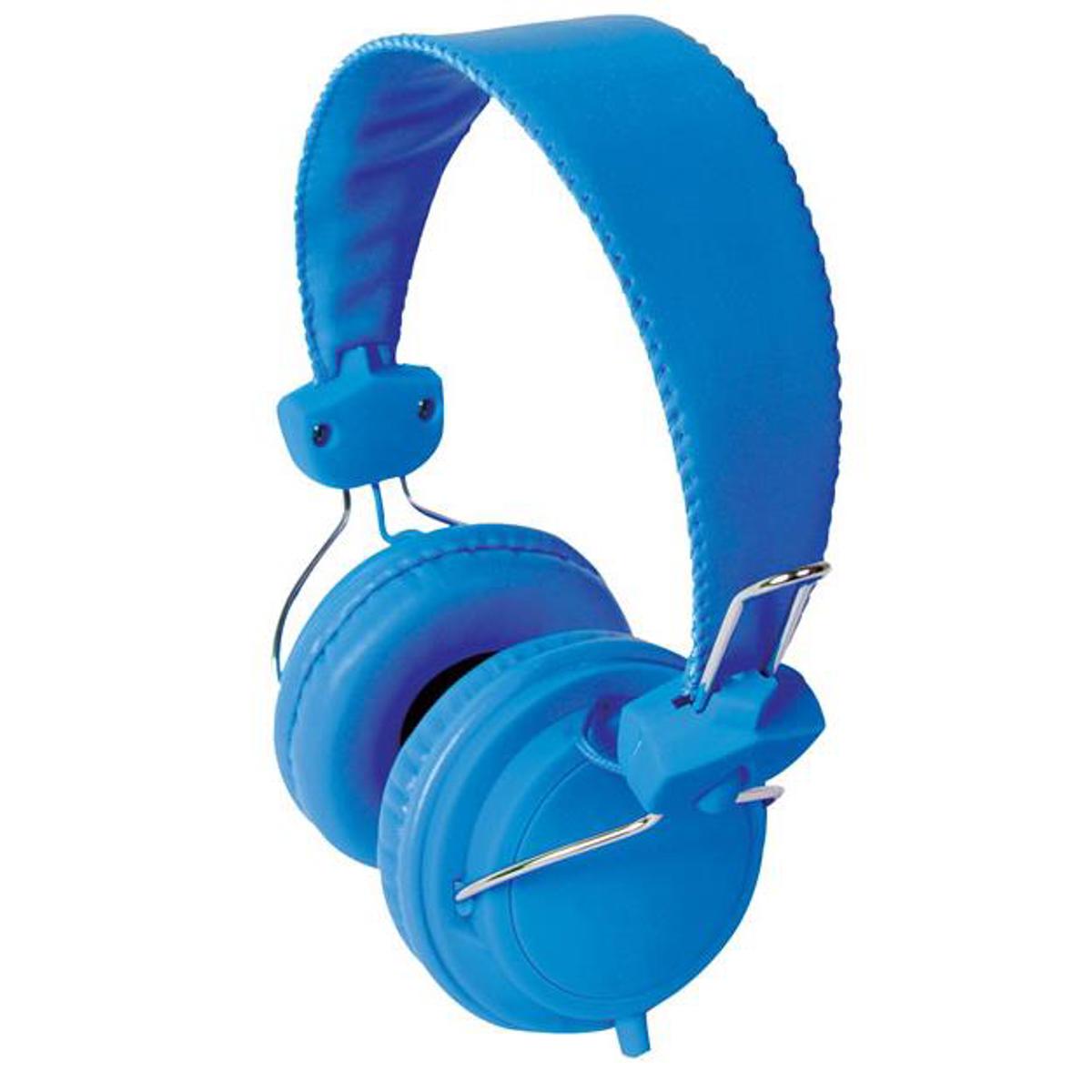 Photos - Headphones Hamilton Buhl TRRS Headset with In-Line Microphone, Blue FV-BLU