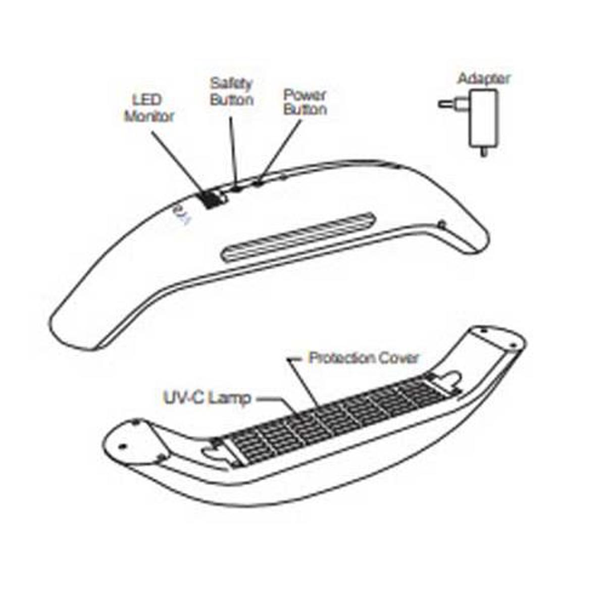 

Hamilton Buhl Hamilton BUHL Replacement Lamp for VRAY (Philips UV-C Lamp 8W)