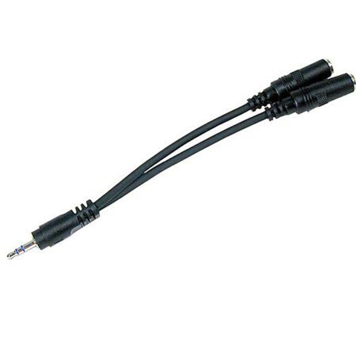 

Hamilton Buhl Stereo 3.5mm Mini Plug to Two Phone Jacks Audio Adapter Cable