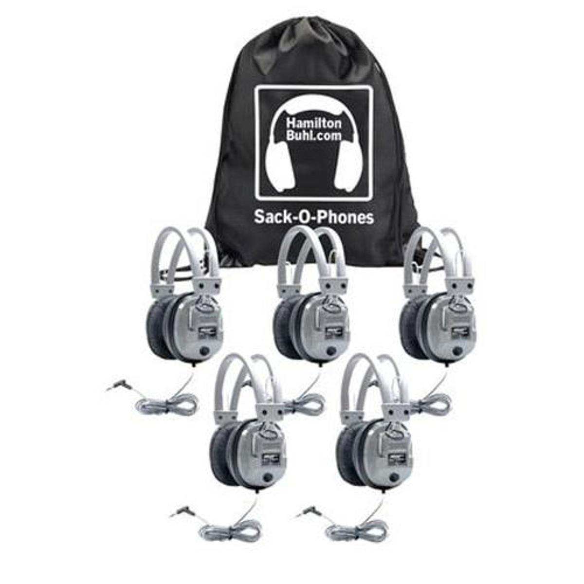 

Hamilton Buhl Sack-O-Phones 5 SC7V Deluxe Headphones with Volume Control