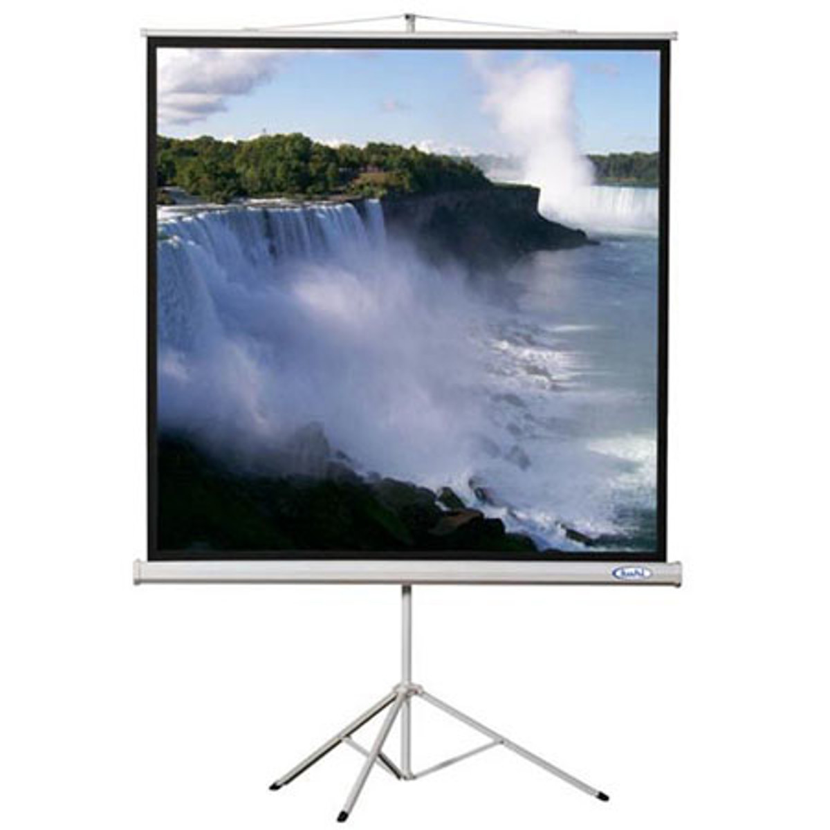 Image of Hamilton Buhl TPS-T50 50x50&quot; Tripod Projector Screen