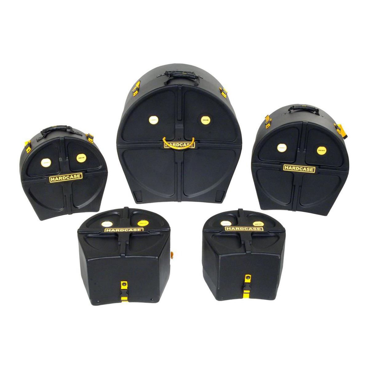 Image of Hardcase Standard Pre-Packed Drum Case Set