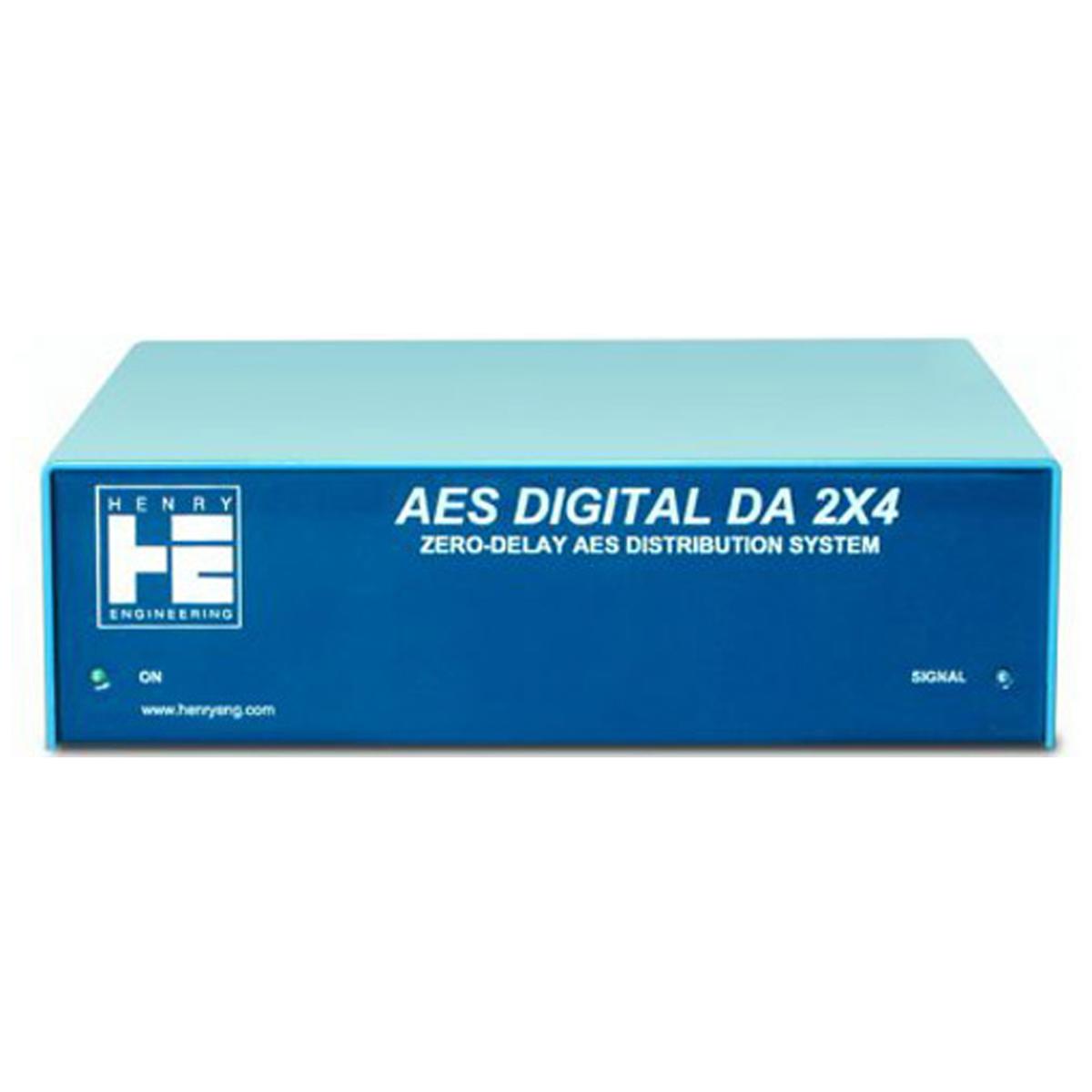 

Henry Engineering AES Digital DA 2x4 Zero-Delay Distribution System
