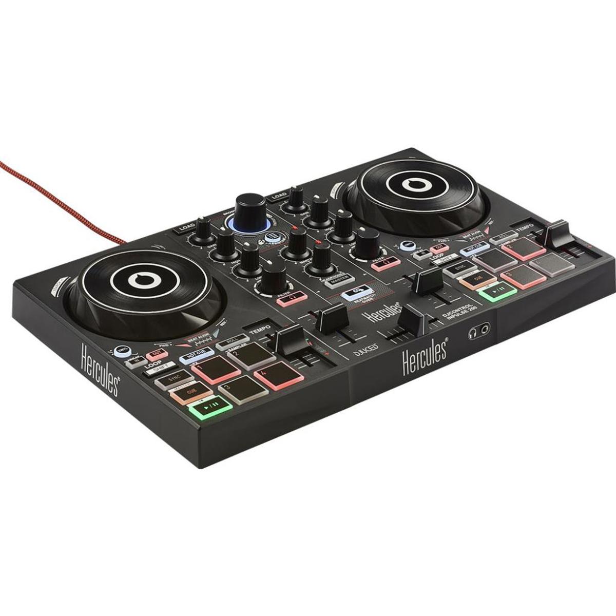 Hercules DJControl Inpulse 200 2-Ch DJ Controller with DJUCED Software -  AMS-DJC-INPULSE-200