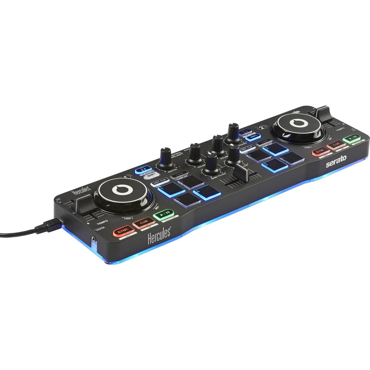 Image of Hercules DJControl Starlight DJ Controller for Serato DJ