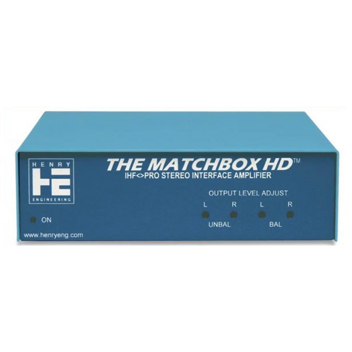 

Henry Engineering Matchbox-HD 4-Channel Stereo RCA to XLR Audio Interface