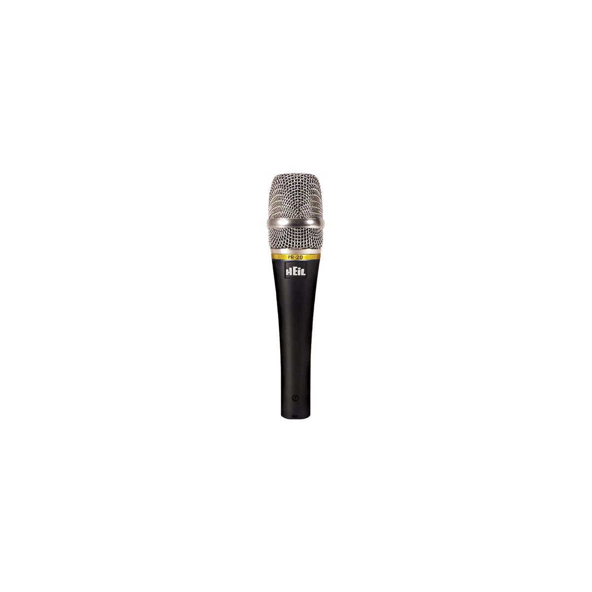 Heil Sound PR 20 Cardioid Dynamic Handheld Microphone with On/Off Switch -  PR20-SUT