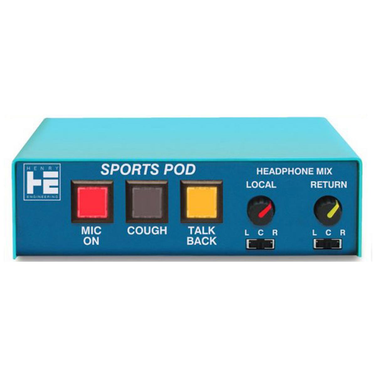 

Henry Engineering Sports Pod Mic/Headphone Controller and Intercom