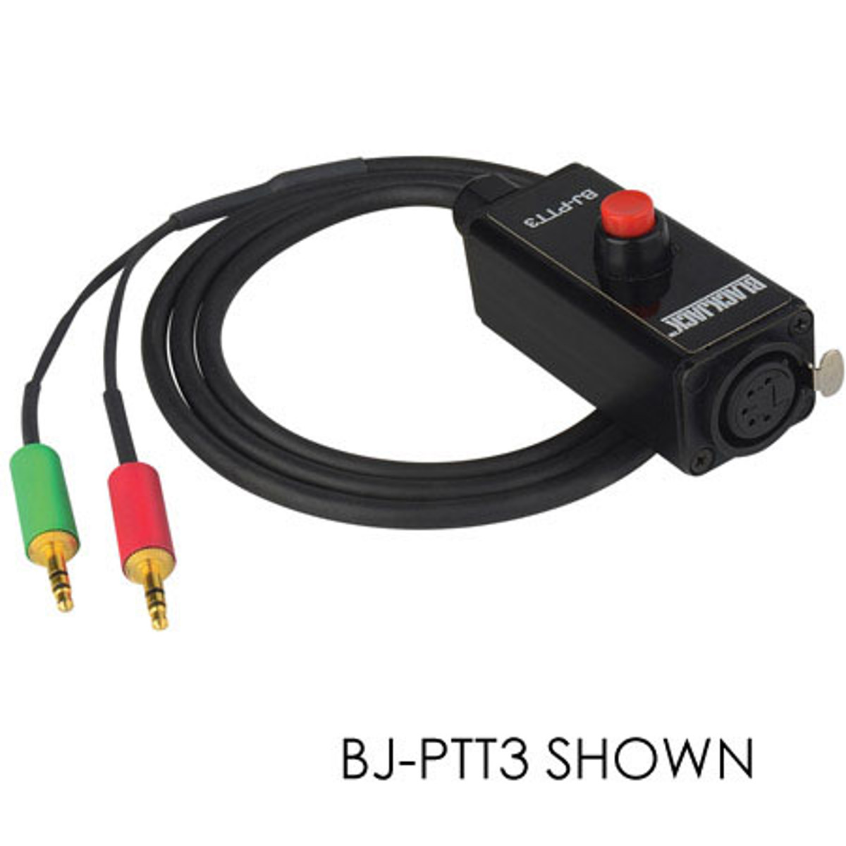 

Camplex Hybrid Fiber Systems ATEM Headset PTT Belt-Clip Adapter, 5-Pin XLR Male