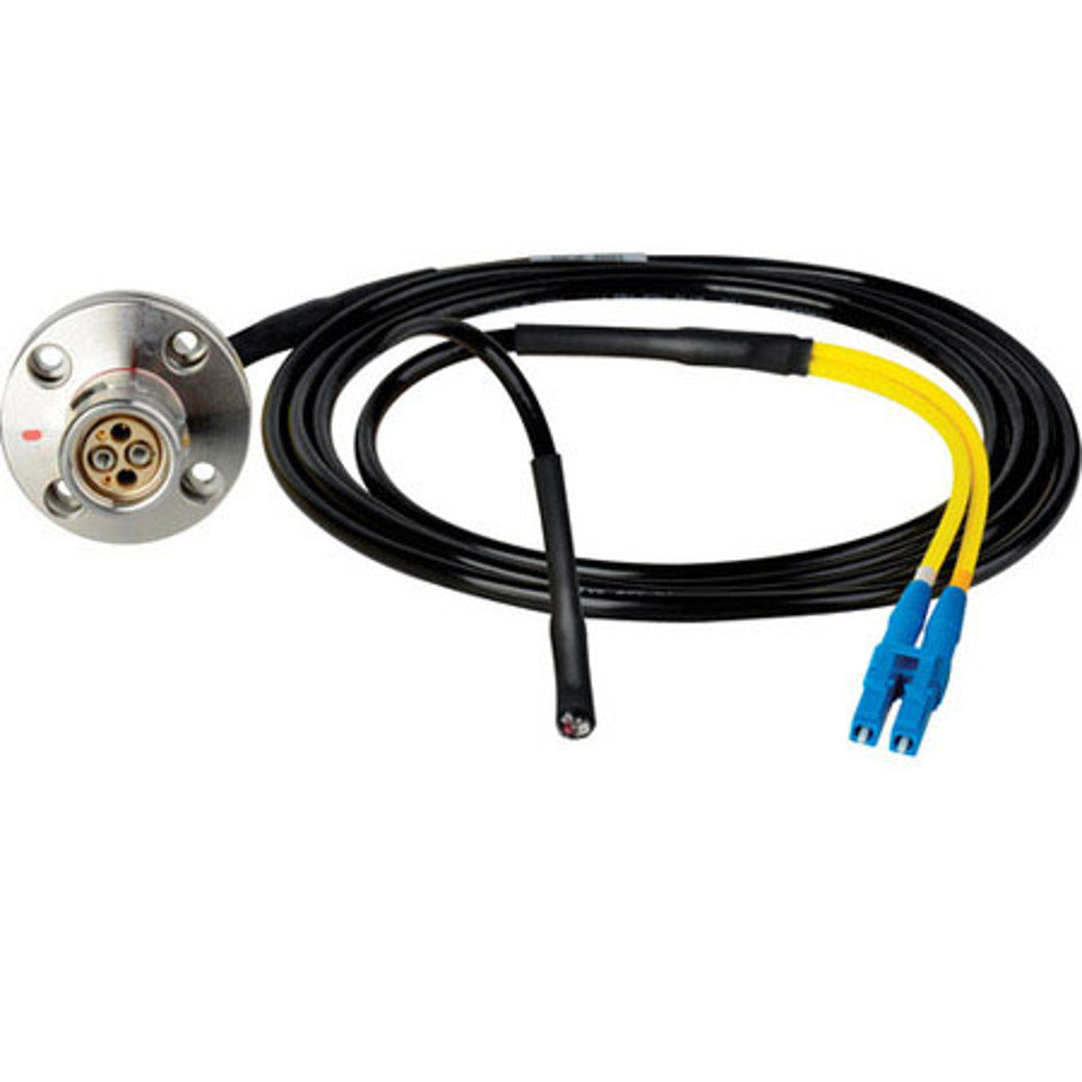 

Camplex Hybrid Fiber Systems 15' Lemo FMW to Duplex LC & Blunt Lead Power Inline Cable