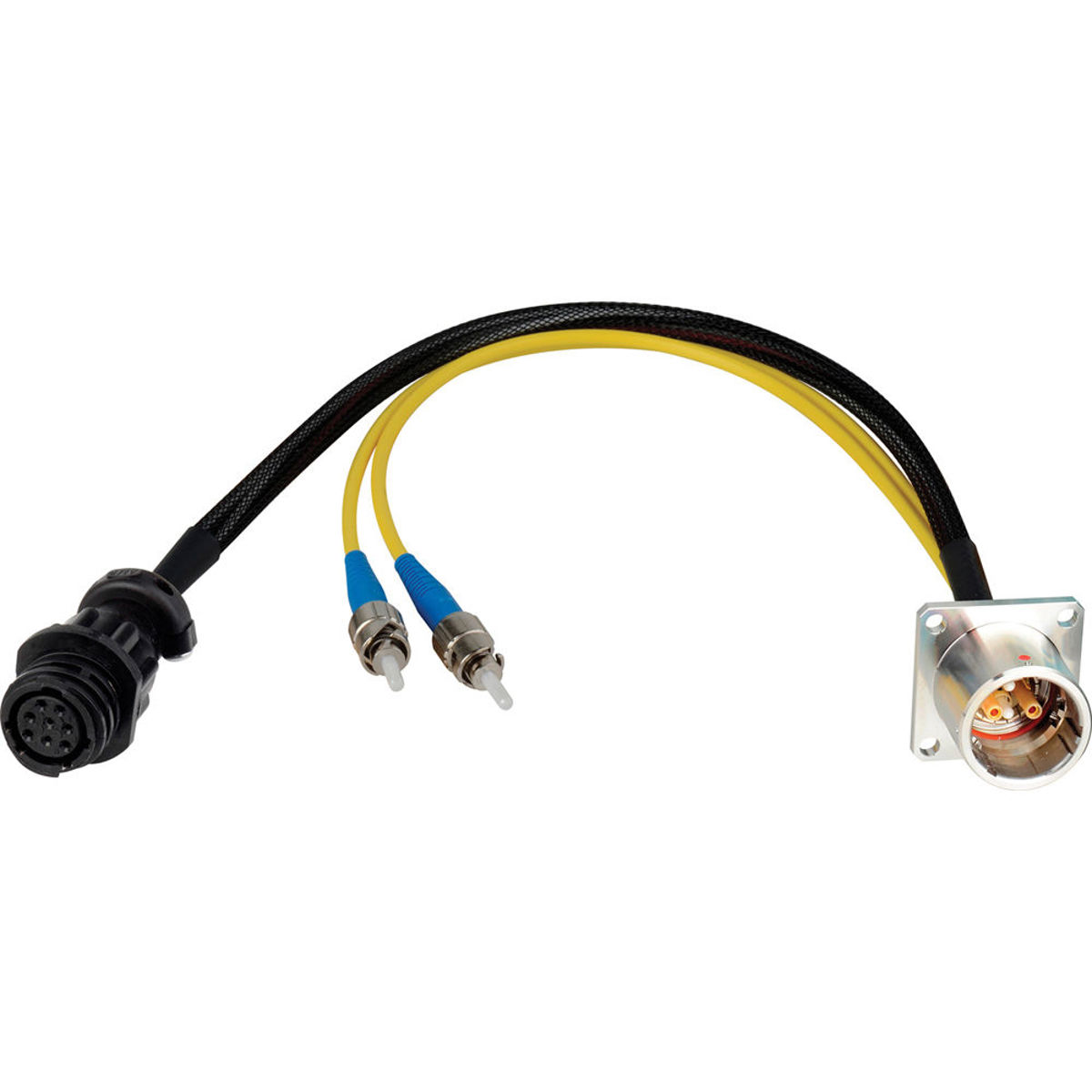 

Camplex Hybrid Fiber Systems 24" Lemo EDW to Duplex ST & 8-Pin AMP RG Inline Cable