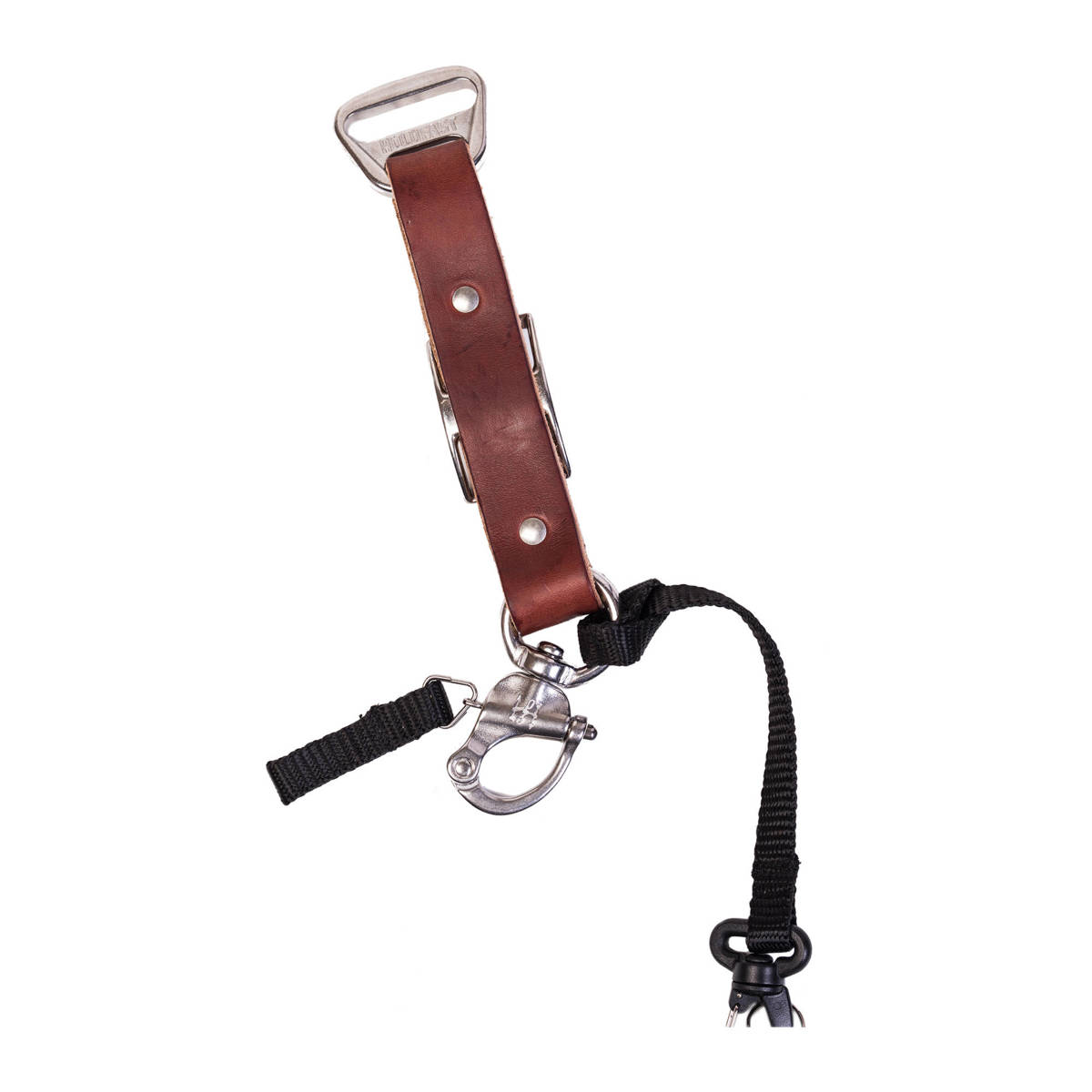 

HoldFast Gear Adjustable Leather Portrait Slider, Bridle, Chestnut