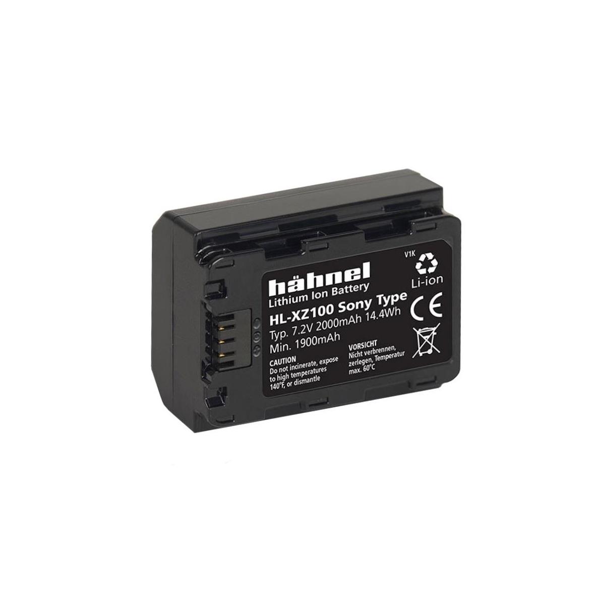 Image of Hahnel 2000mAh 7.2V Replacement Lithium Ion Battery for Sony Digital Cameras