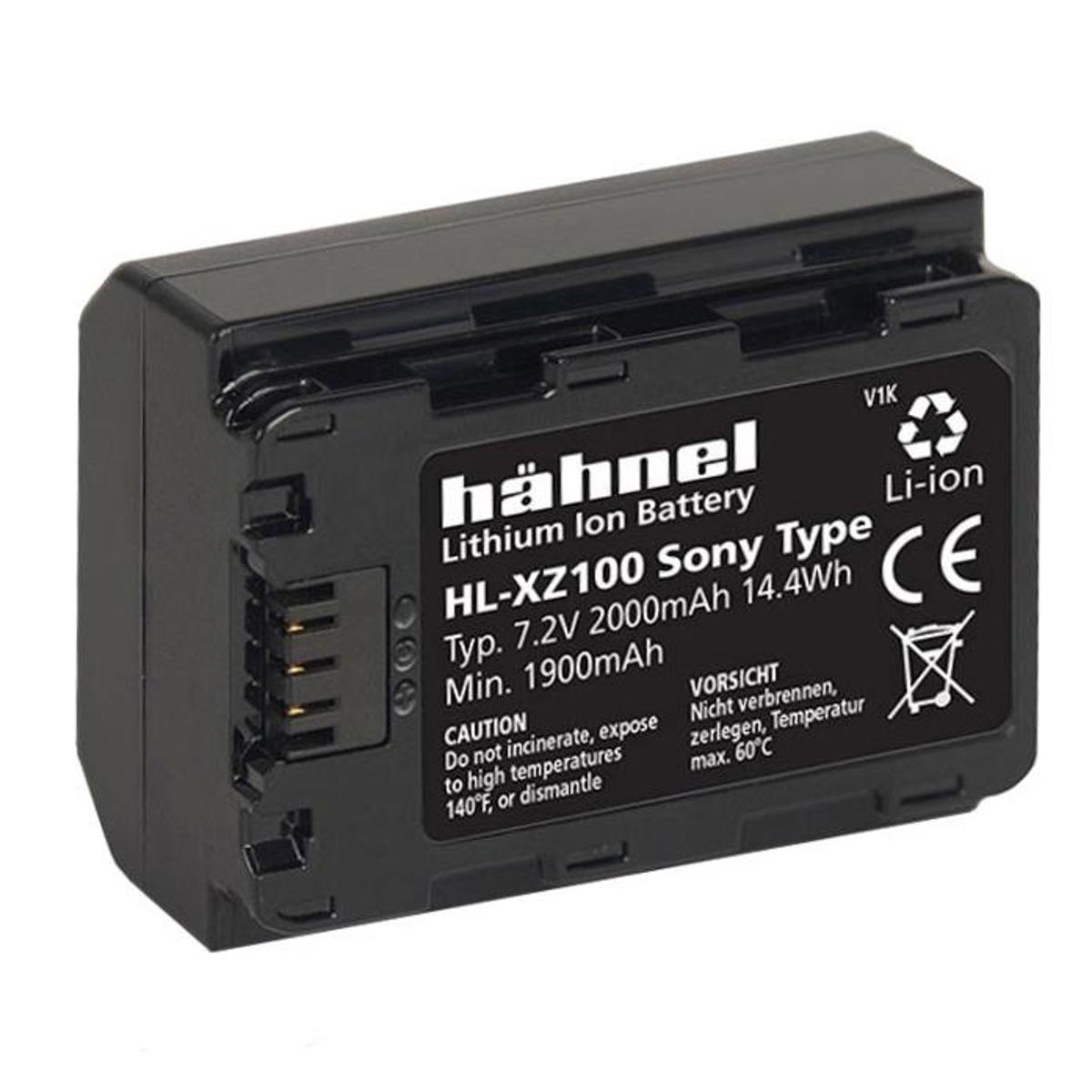 Image of Hahnel 2000mAh 7.2V Replacement Lithium Ion Battery for Sony Digital Cameras